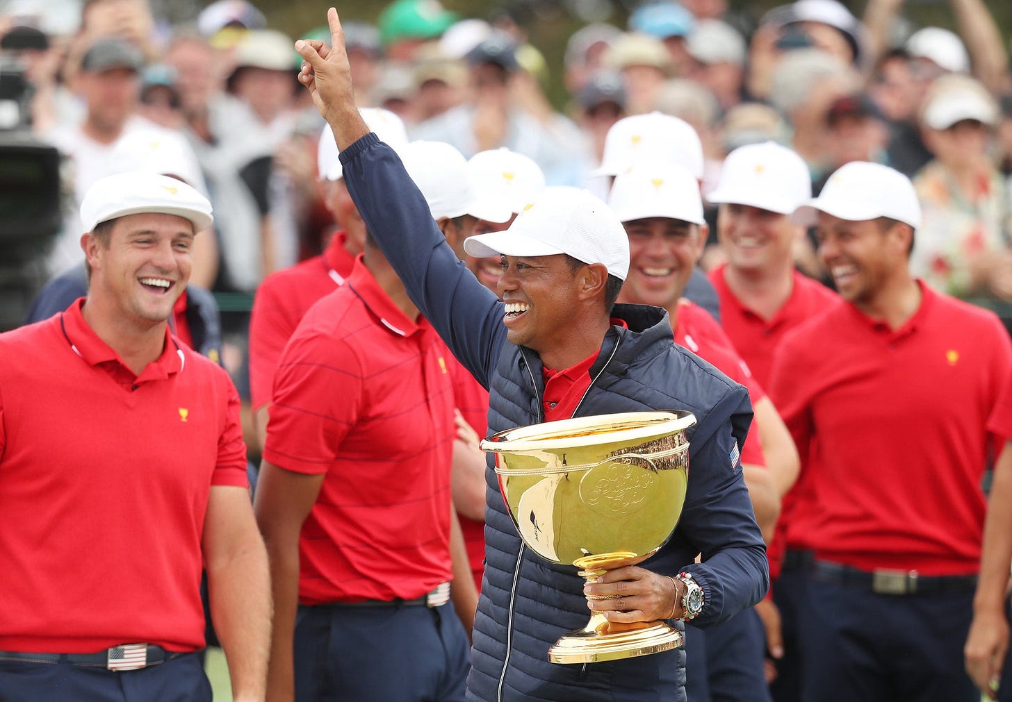 Tiger Woods Leads by Example in Presidents Cup Comeback Win - The New York Times Tiger Woods Leads by Example in Presidents Cup Comeback Win - The New York Times