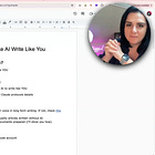 How to create a Claude skill or Custom GPT that writes like you.