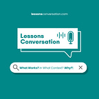 Lessons Conversation