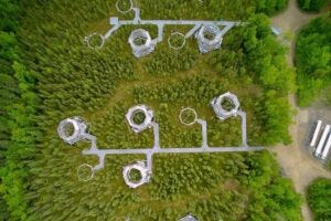 Cornell researchers analyzed data from 10, yurt-like test chambers in a natural boreal spruce bog in northern Minnesota.
