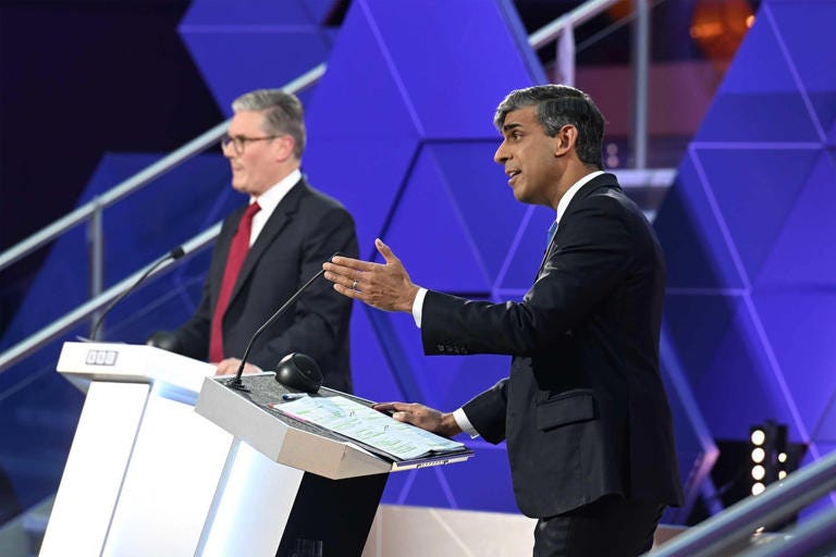 Rishi Sunak and Sir Keir Starmer