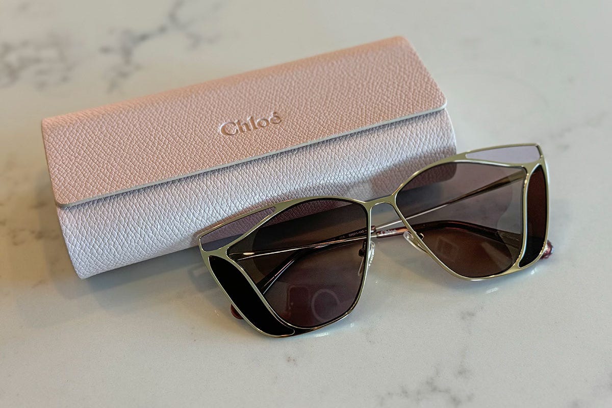 Chloe butterfly sunglasses