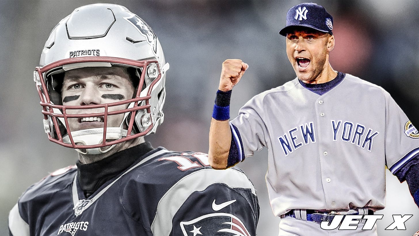 Tom Brady admits to goodbye tears, calls on Derek Jeter to get it done
