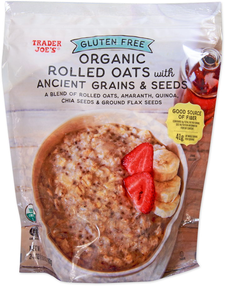 Trader Joe's Gluten Free Organic Rolled Oats with Ancient Grains & Seeds