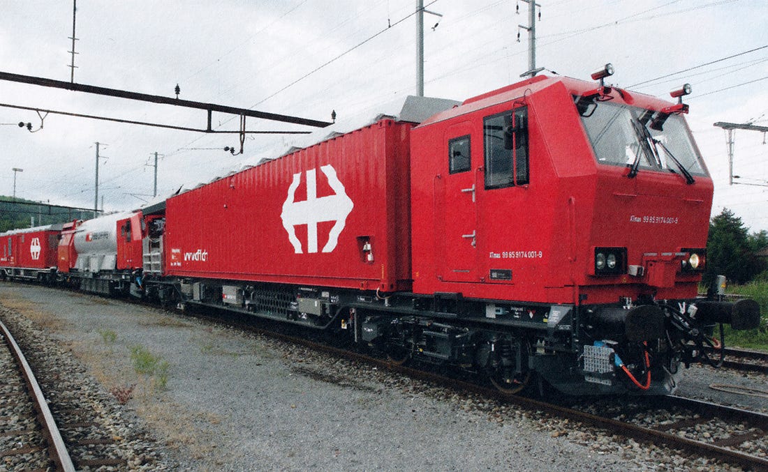 Hans Hartman's 1972 logo for Swiss Federal Railways.