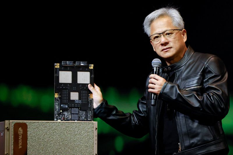 Nvidia discloses more China risks, but CEO praises Trump By Reuters