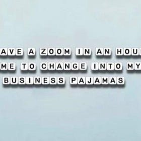 💬 What does your closet reveal about how you’ve changed from The Before Time to now?