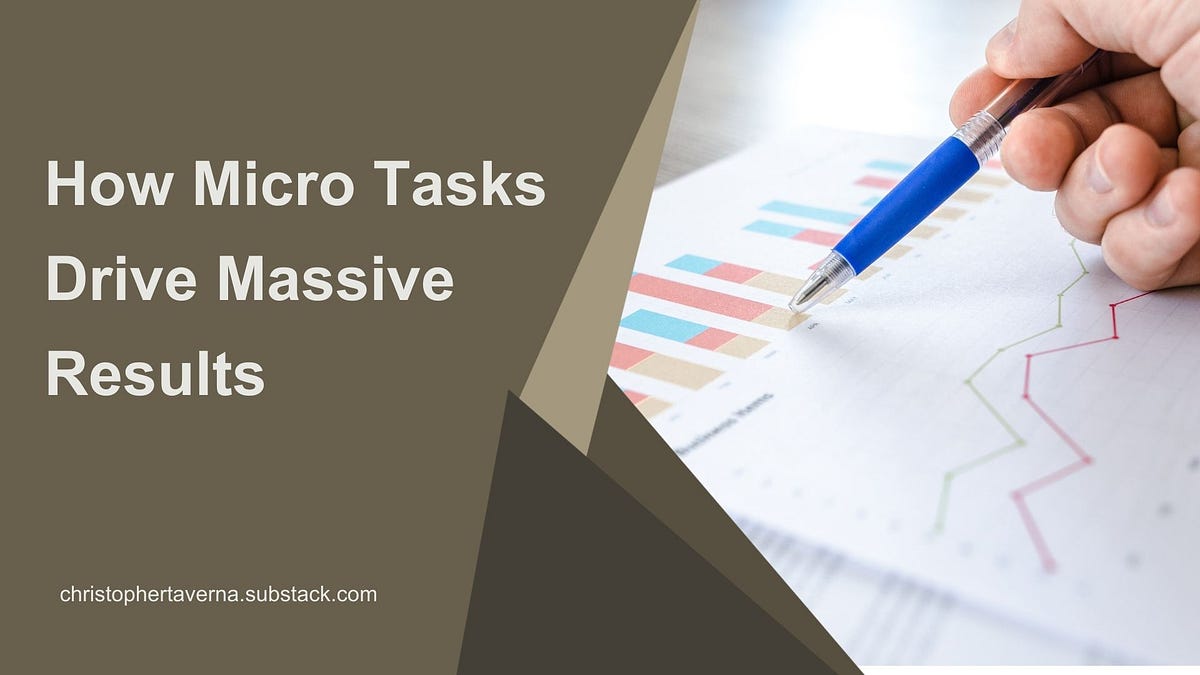 How Micro Tasks Drive Massive Results