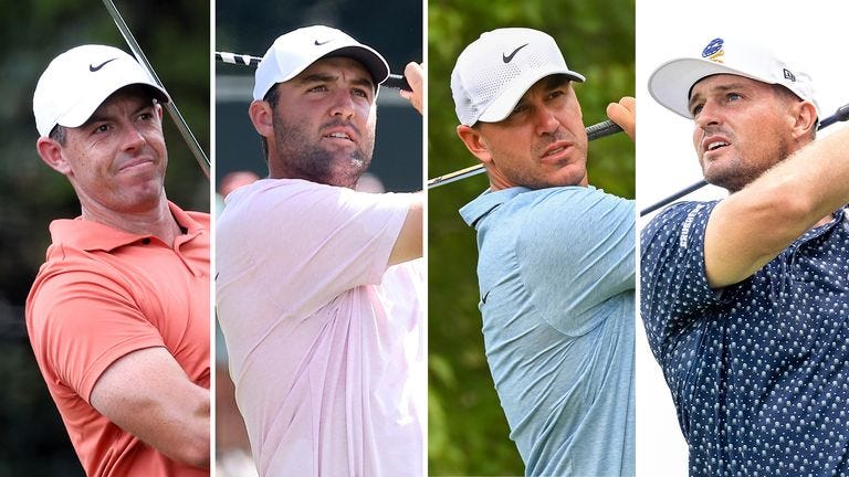 Rory McIlroy, Scottie Scheffler to face LIV Golf stars Brooks Koepka, Bryson  DeChambeau in televised team match | Golf News | Sky Sports