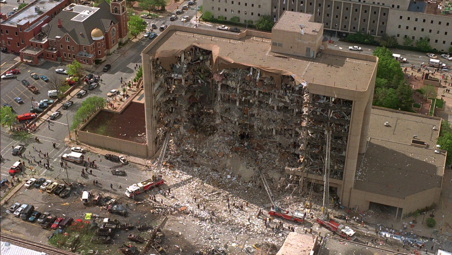 The Oklahoma City Bombing: 20 Years Later — FBI The Oklahoma City Bombing: 20 Years Later — FBI