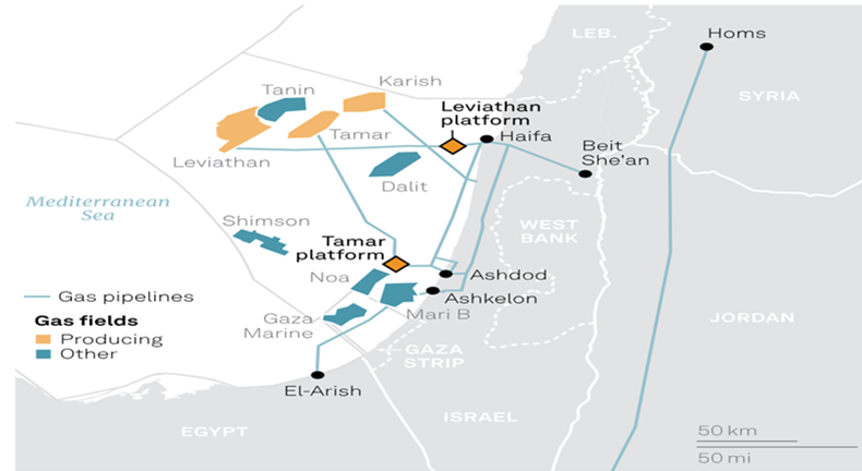 Implications of Suspended Production at Israel's Tamar Gas Field