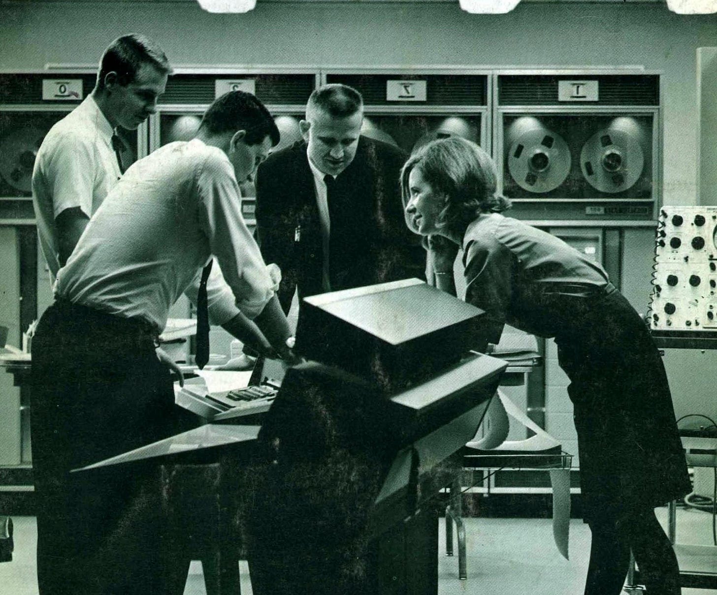 In the '60s, computer programmers were in high demand to code in languages  like COBOL and FORTRAN - Click Americana