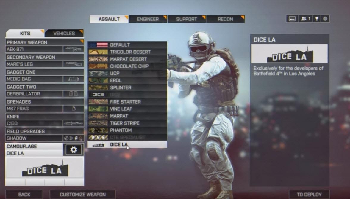 There's A Secret Camo Easter Egg In 'Battlefield 4' That Must Be Seen To Be  Believed