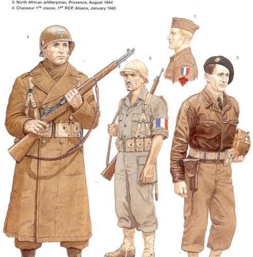 What did the French wear in WW2? Are horizon blue uniforms used in obsolete  3rd line infantry divisions? - Quora