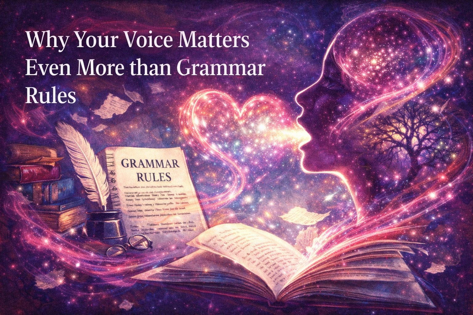 Why Your Voice Matters Even More than Grammar Rules