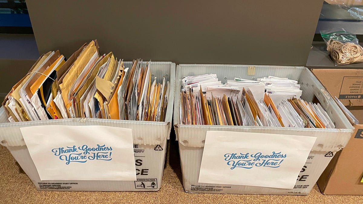 The amazing mail sent to a video game publisher