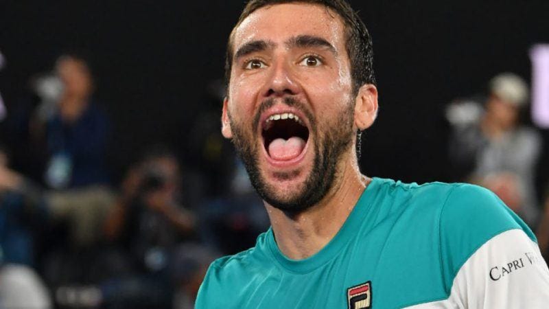 marin cilic gets to australian open final 2018 marin cilic gets to australian open final 2018