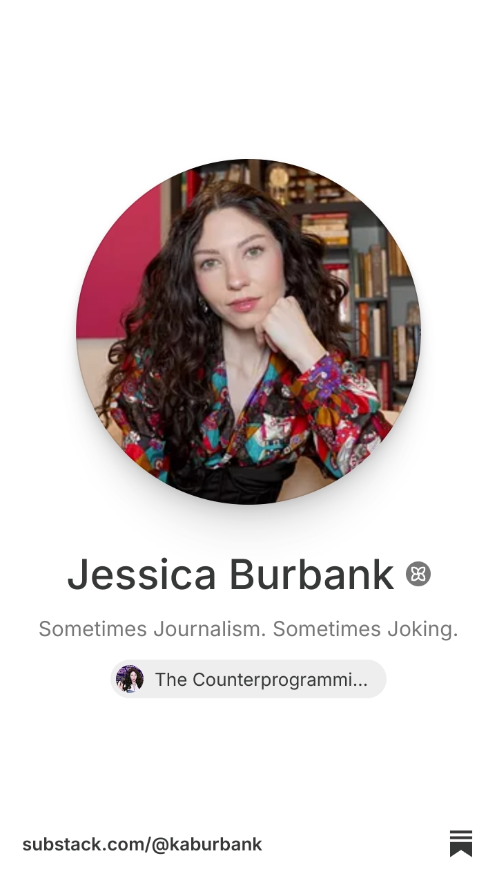 Jessica Burbank | Substack