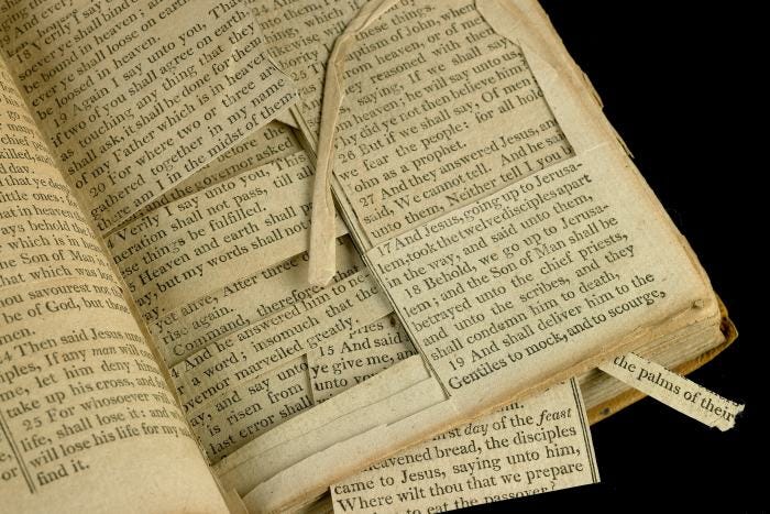 The Jefferson Bible' Review: The Gospel, Sans Miracles - WSJ The Jefferson Bible' Review: The Gospel, Sans Miracles - WSJ