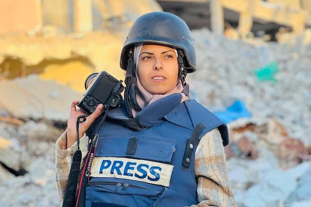 She was a journalist