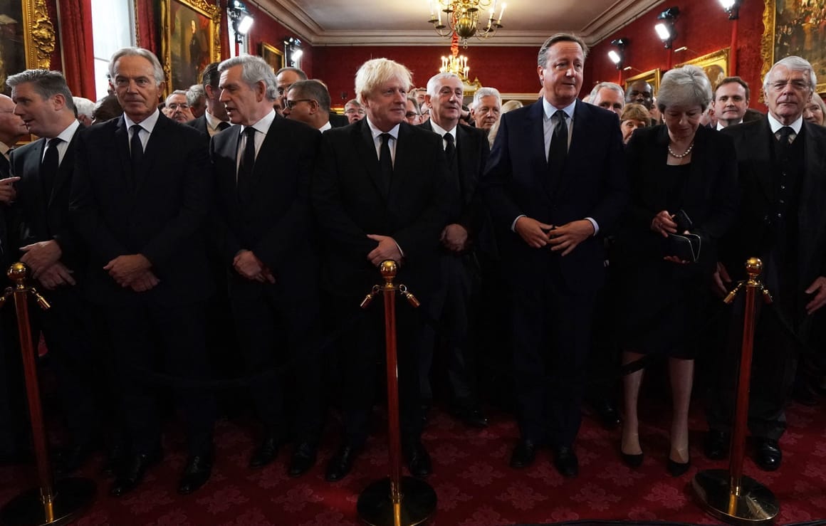 Boris, meet Tony: Every living ex-UK prime minister gathers as Charles is  proclaimed king – POLITICO