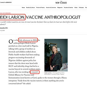 Larson, Piot, and the improbable Covid Timeline