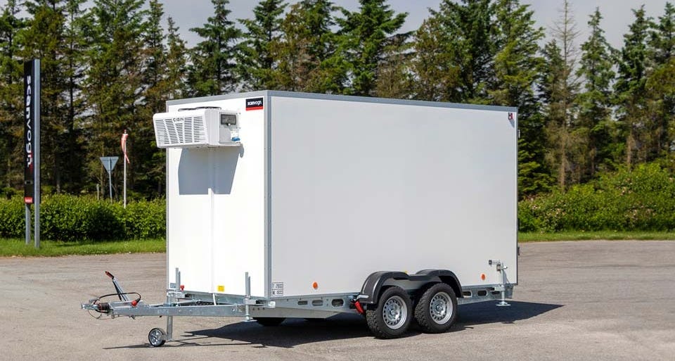 Cooling trailer - Mobile cold room for perishable goods Cooling trailer - Mobile cold room for perishable goods
