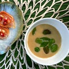 Cold Cherimoya Soup