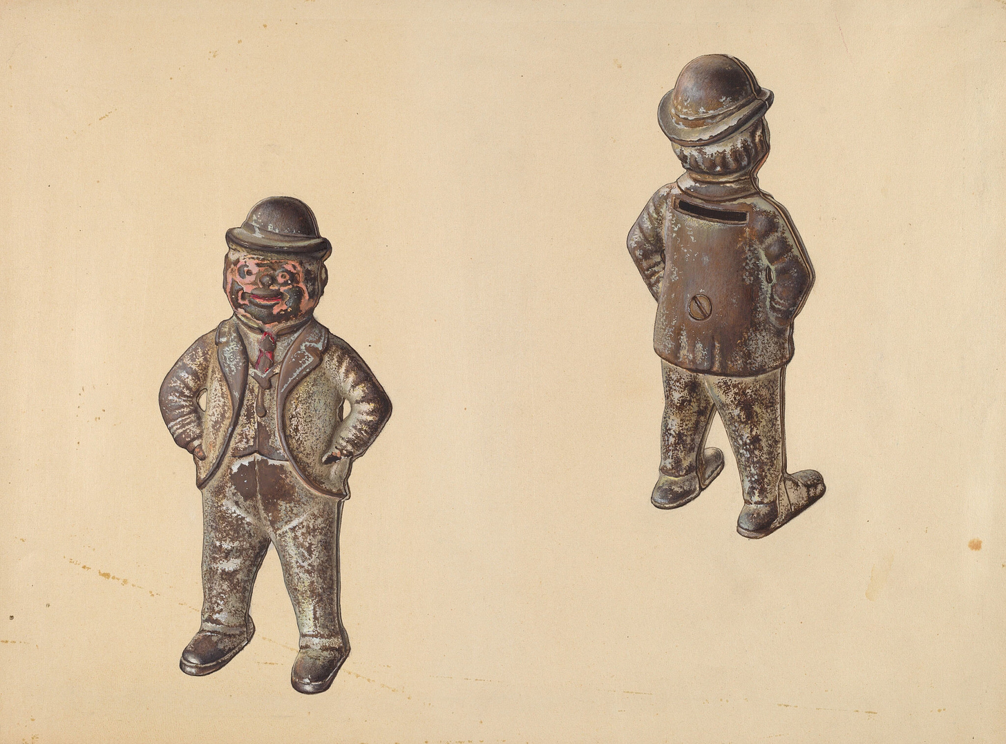 "Politician Coin Bank" by Alf Bruseth