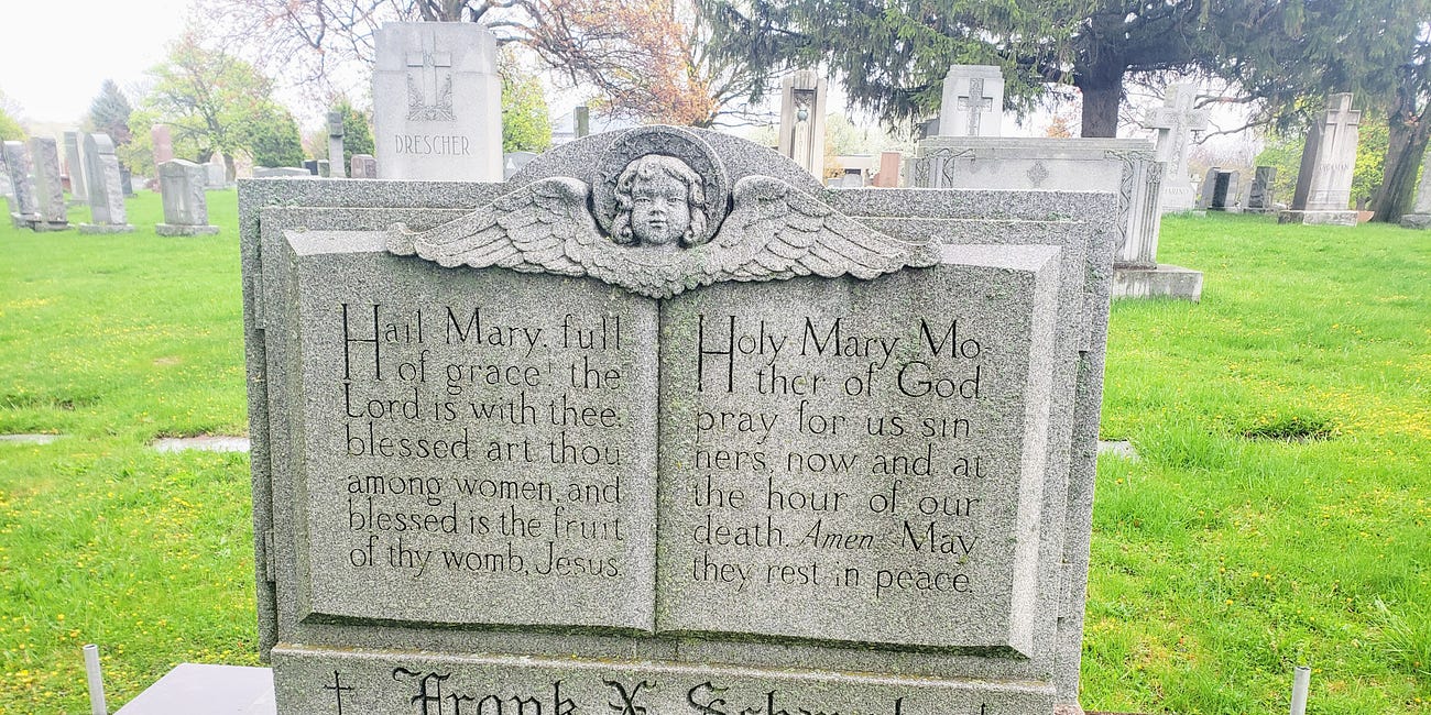 We're Going In: Mount Calvary Cemetery