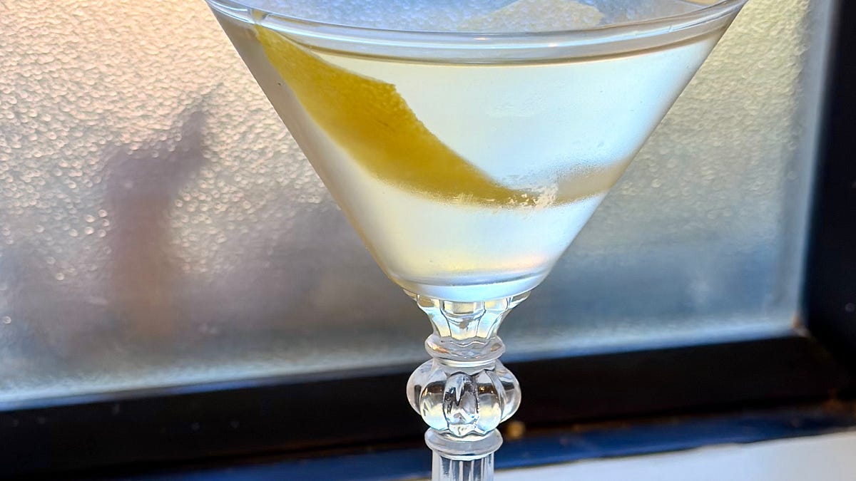 Drinking Dry Martinis at the Substack New Media Gala