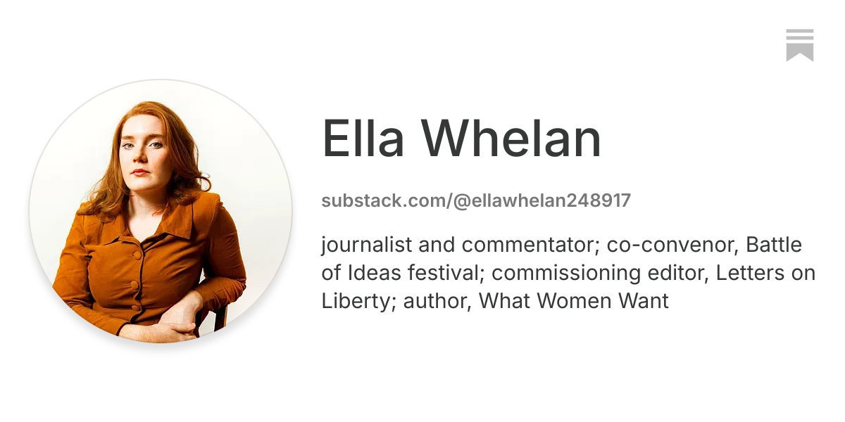 Ella Whelan | Substack