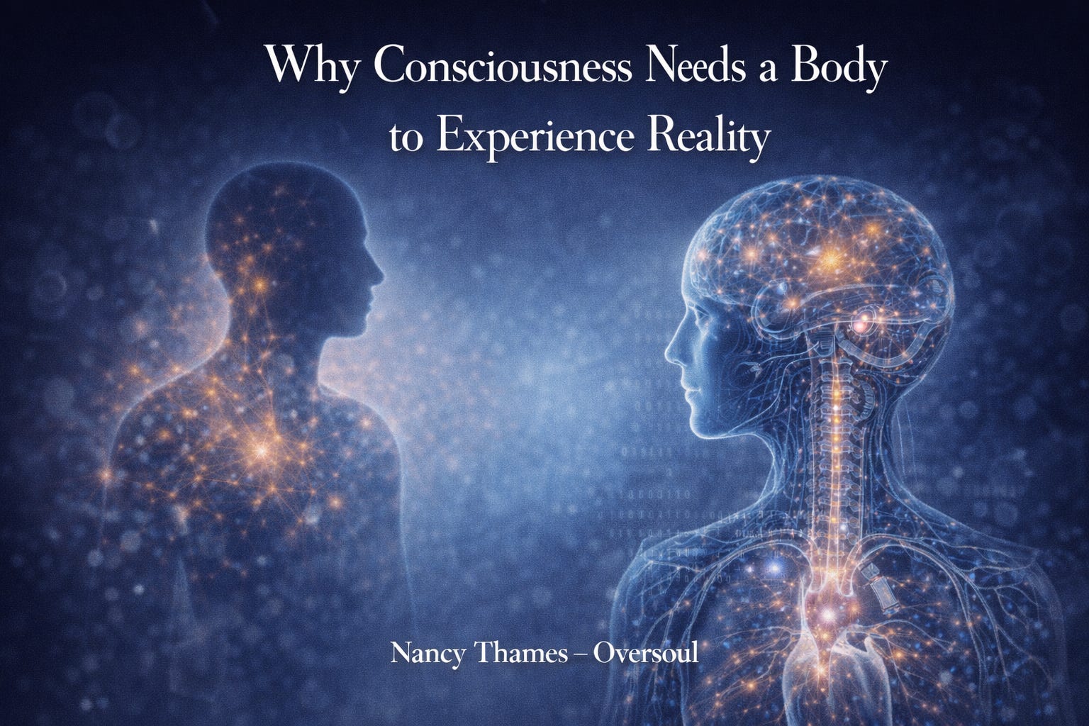 Consoousness Why Consciousness Needs a Body to Experience Reality