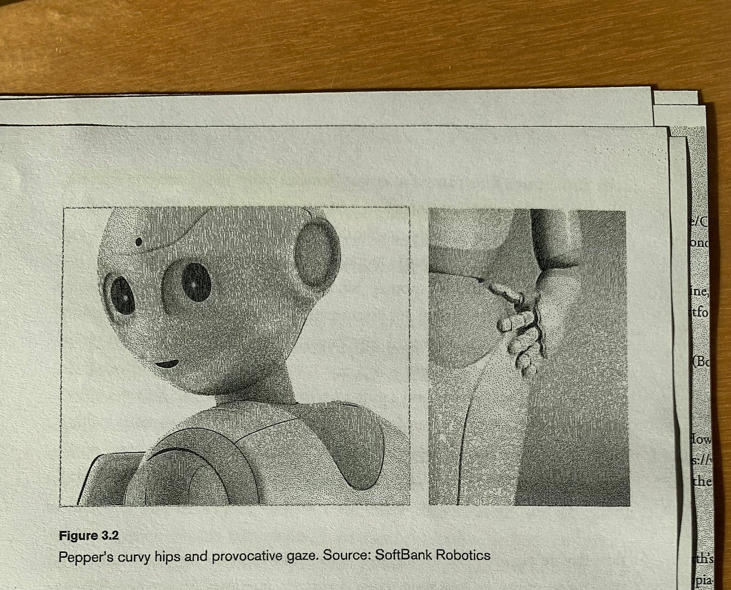 Pepper's curvy hips and provocative gaze. Source Stengers 2020. Pepper's curvy hips and provocative gaze. Source Stengers 2020.