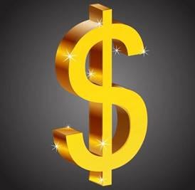 A gold dollar sign with sparkles

AI-generated content may be incorrect.
