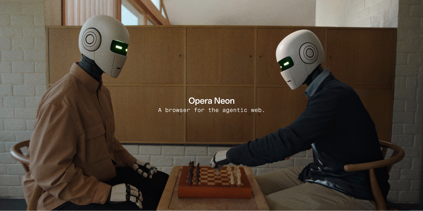 Opera Neon: A browser for the agentic web