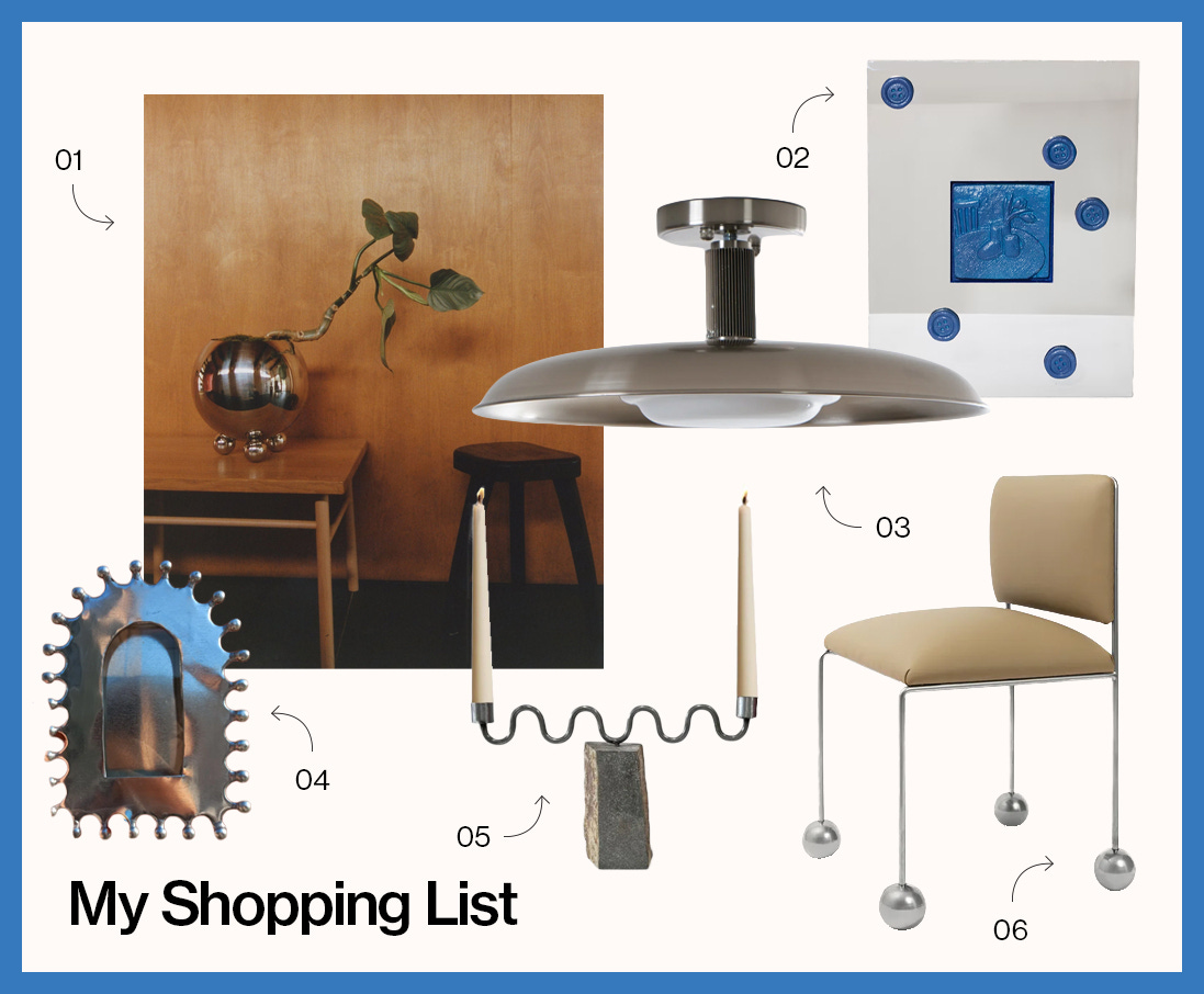 Blue and silver decor ideas