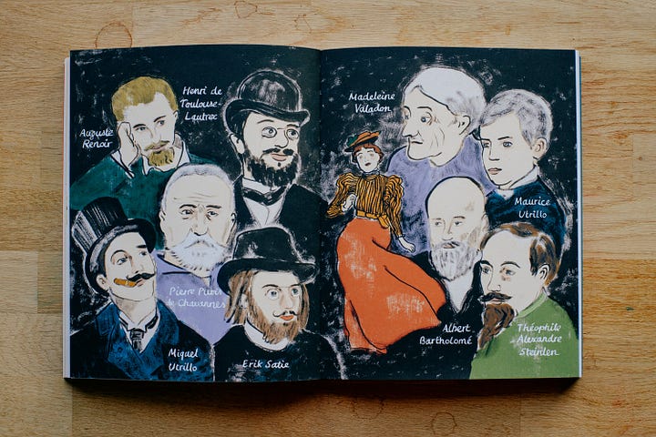 Suzanne Valadon Sans concession Livre Flore Mongin Coline Naujalis
