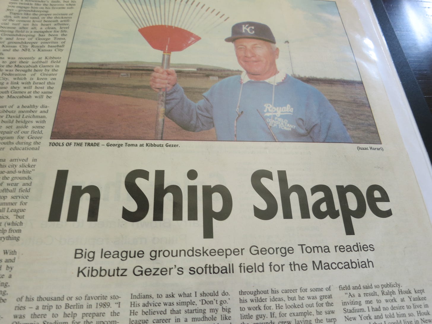 from David's extensive scrap book.