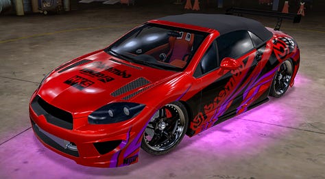 Midnight Club LA Cars