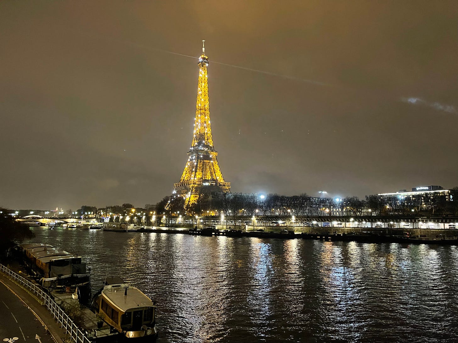 Eiffel Tower and the Seine Eiffel Tower and the Seine