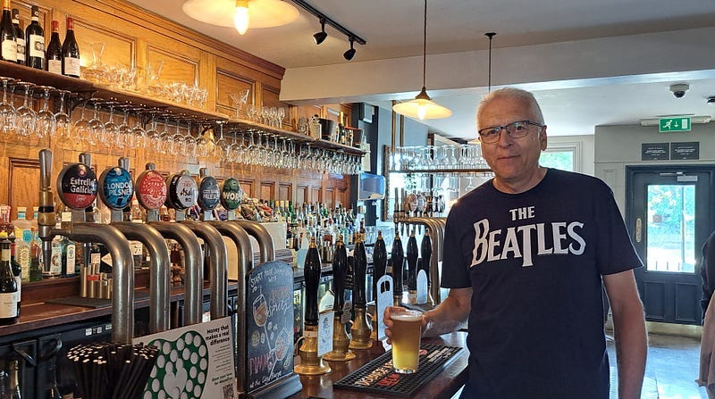in the City Barge pub