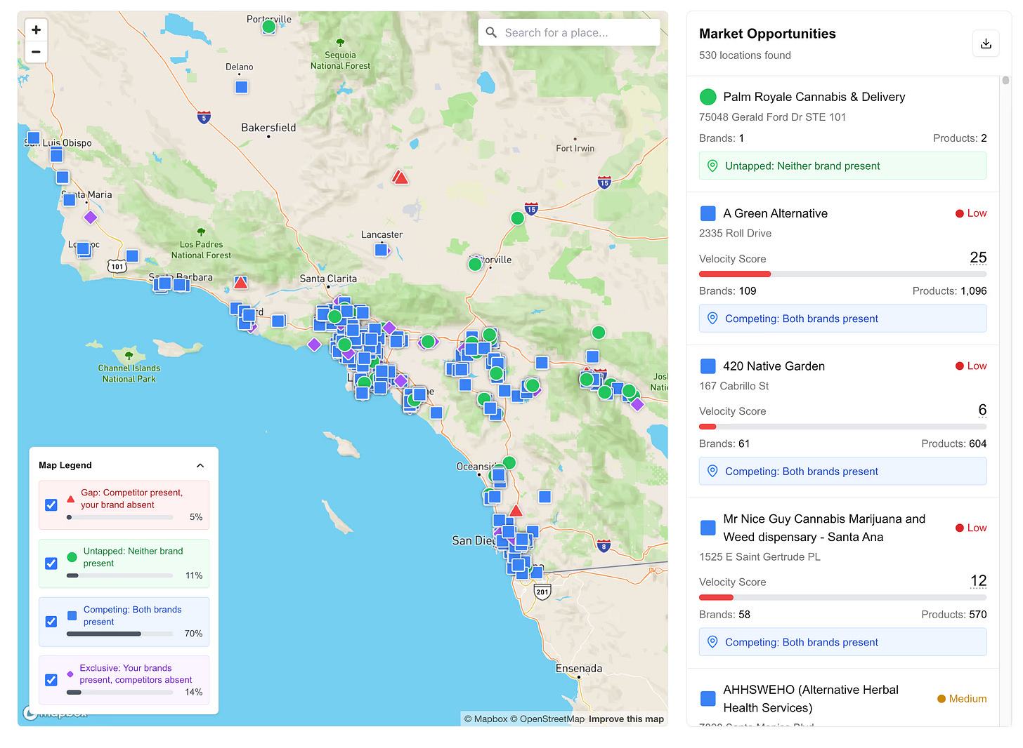 Cannabis Market Data - Headset Bridge Nexus Market Gap Analysis