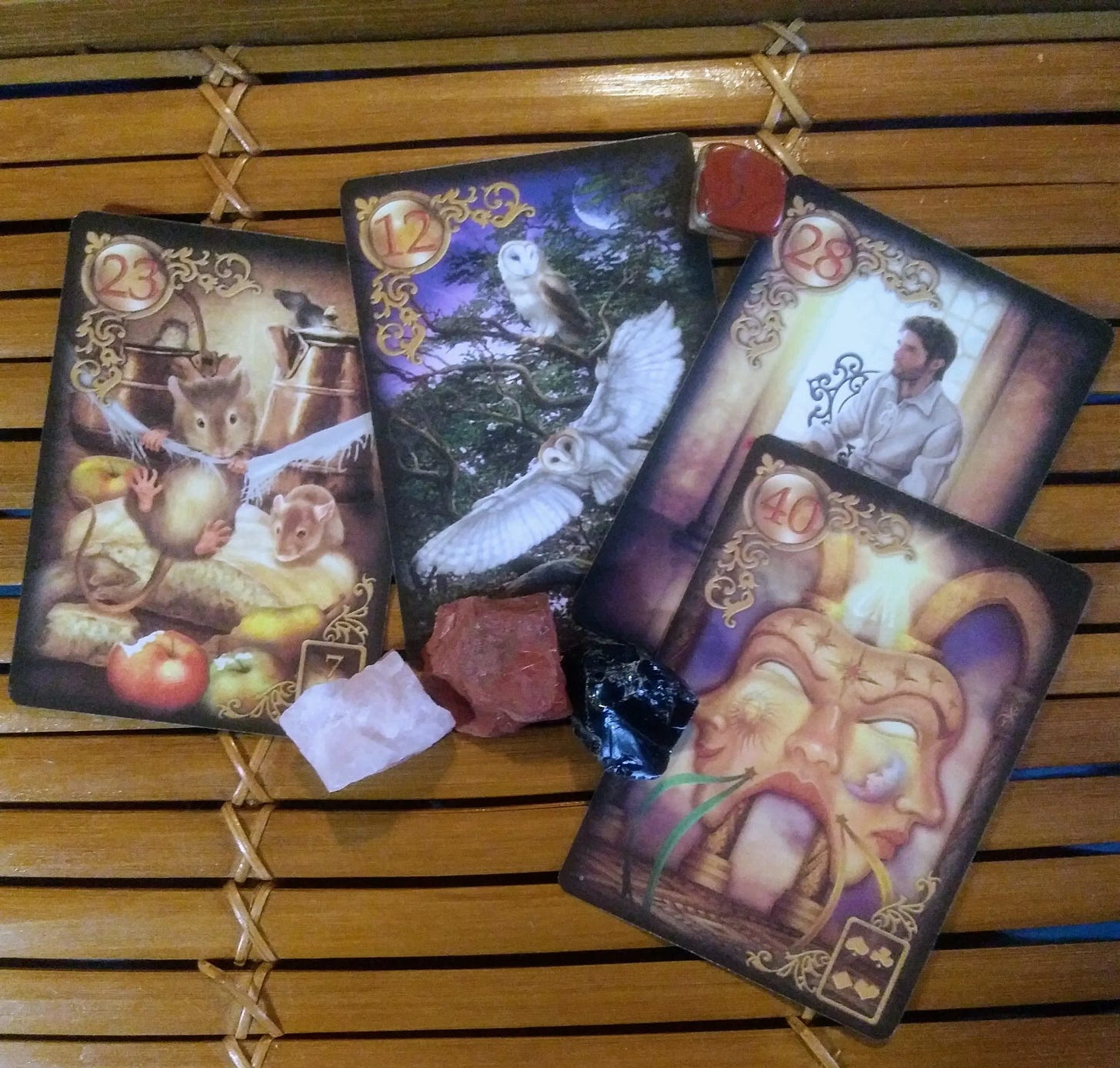 Multiple Gilded Reverie Cards Message from the Universe Multiple Gilded Reverie Cards Message from the Universe