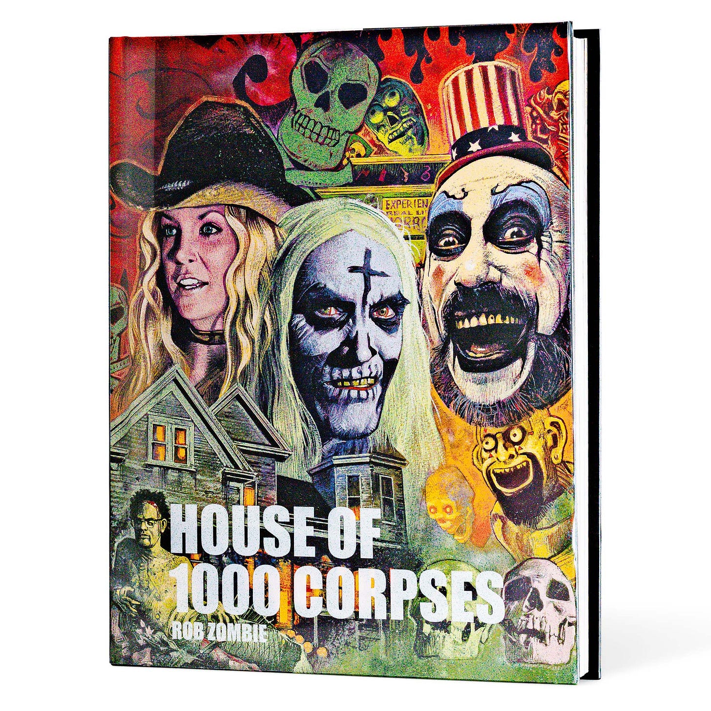 Cover painting by Graham Humphreys for Rob Zombie’s House of 1000 Corpses: The Making of a Cult Classic