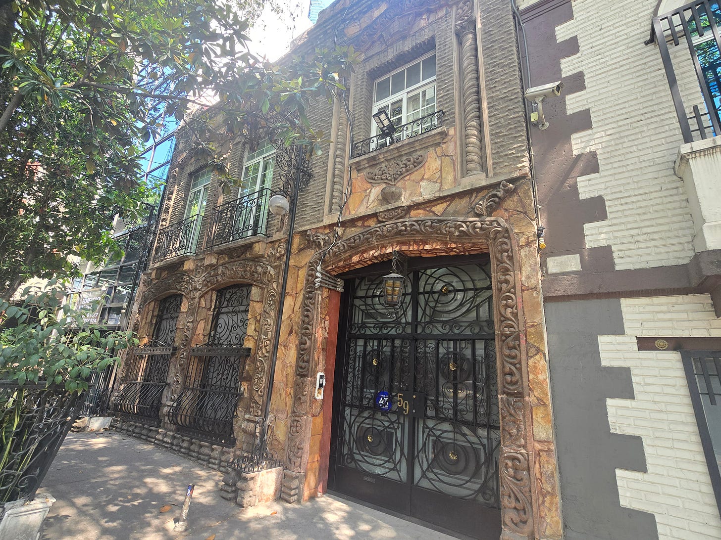 Buildings in Roma Norte, Mexico City