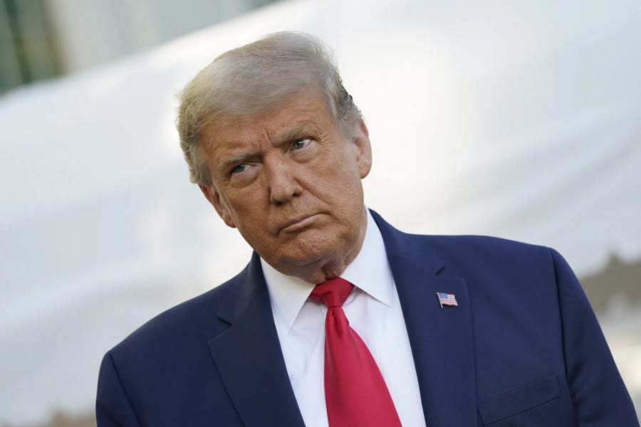 Tổng thống Mỹ Donald Trump - Ảnh: Bloomberg.