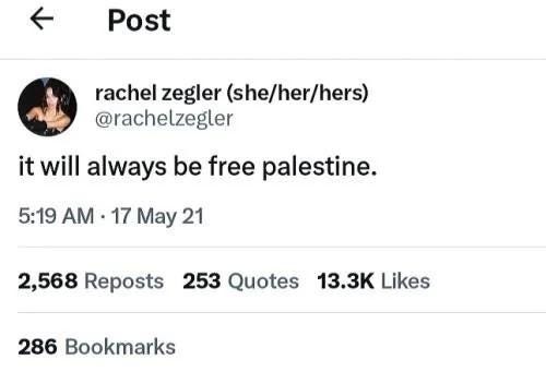 Rachel Zegler Responds to Criticism Over Her and Other Celebrities  Attending Met Gala While Palestine Continues to be Under Attack : r/Fauxmoi