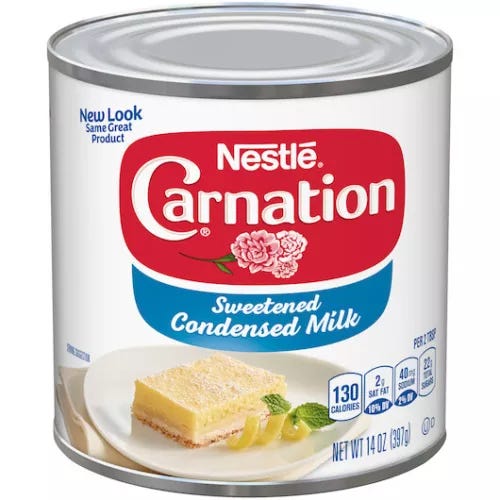 Carnation Sweetened Condensed Milk, 14 Oz Can (Pack of 24) - Picture 1 of 4