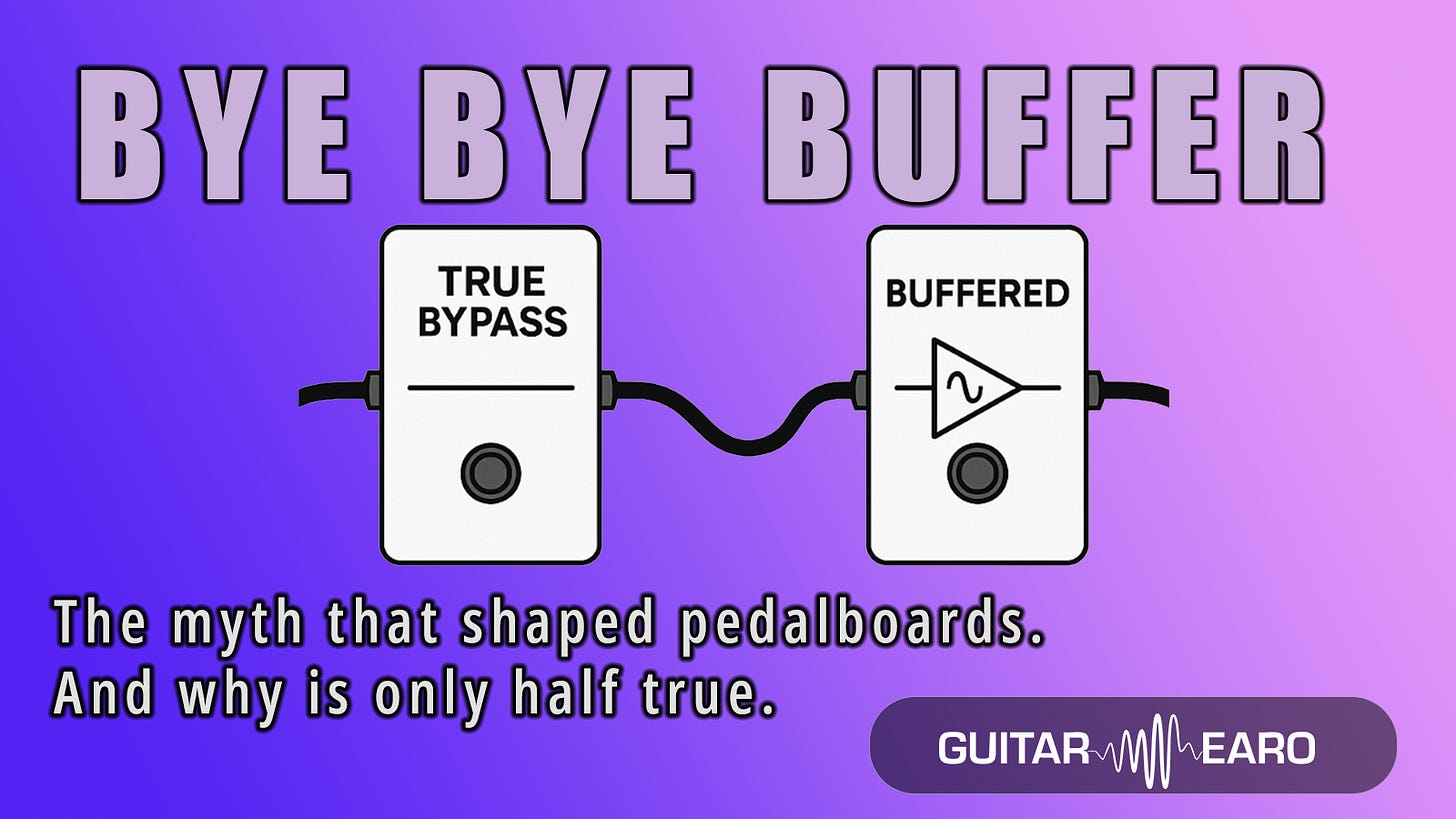 True Bypass vs Buffered: The Signal Path Debate